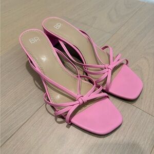 BP Women's Vibrant Pink Heeled Sandals